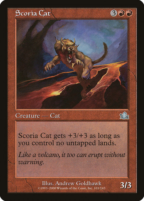 Scoria Cat (PCY) (Foil) (#101)